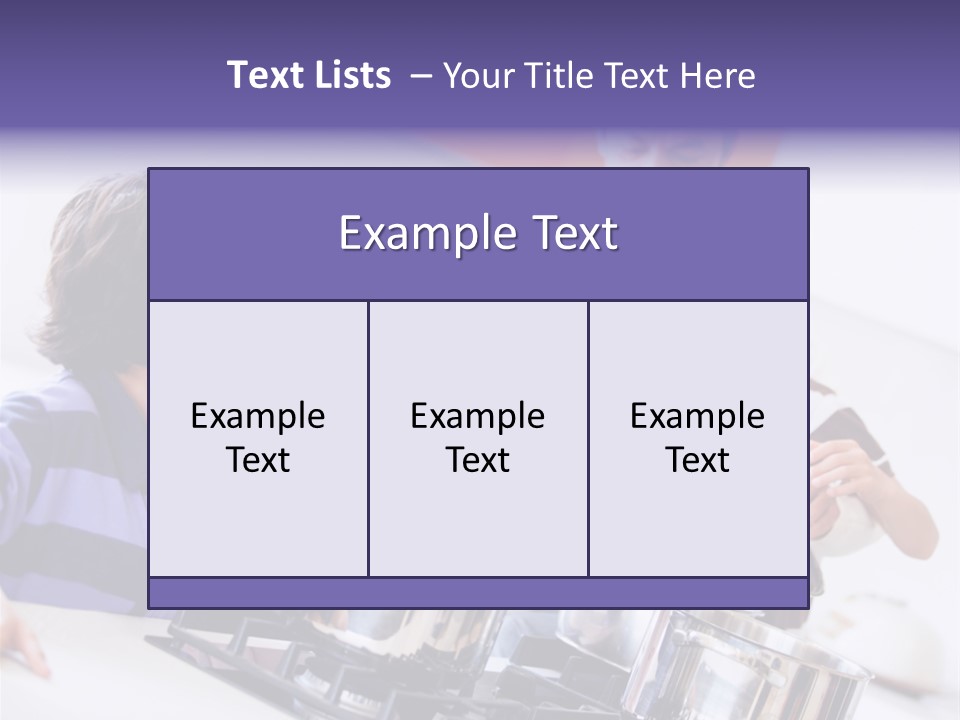 Joyful Lunch Mum PowerPoint Template