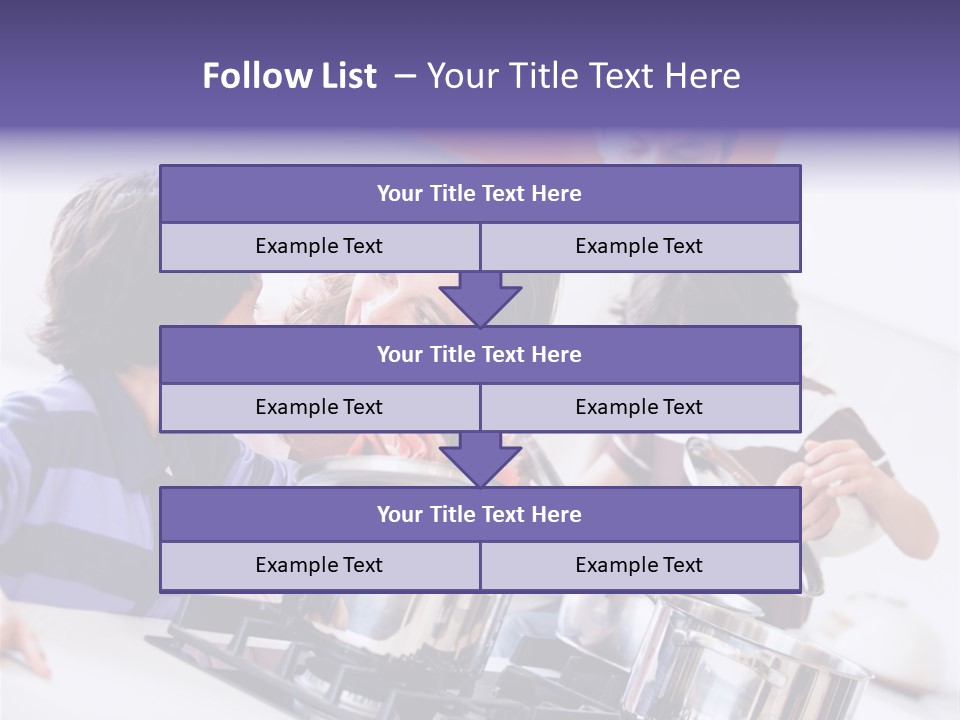 Joyful Lunch Mum PowerPoint Template