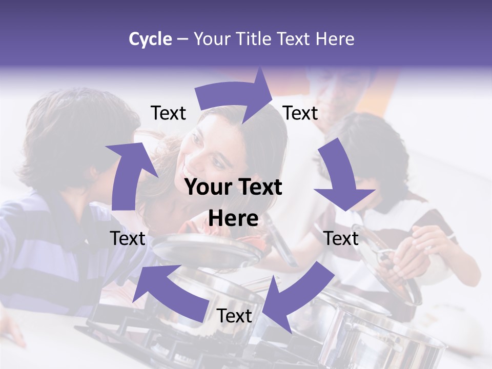 Joyful Lunch Mum PowerPoint Template