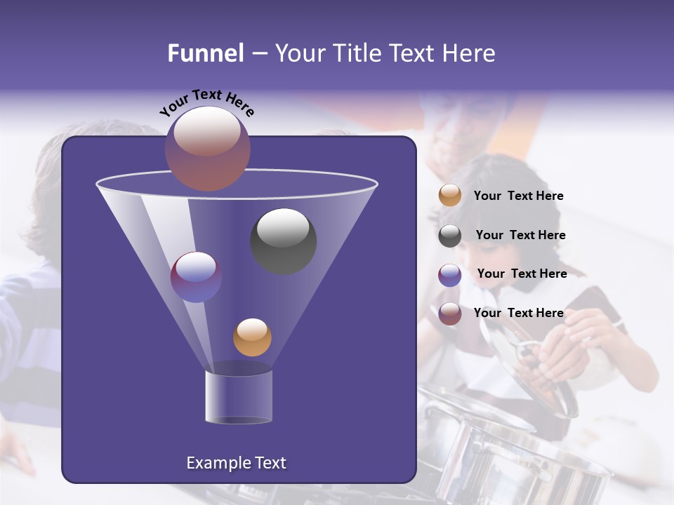 Joyful Lunch Mum PowerPoint Template