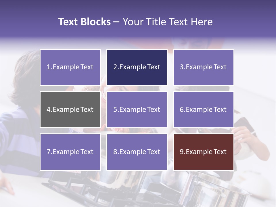 Joyful Lunch Mum PowerPoint Template