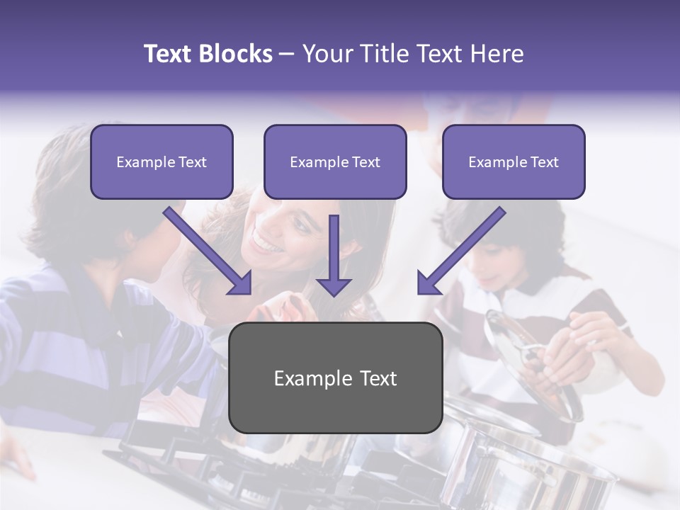 Joyful Lunch Mum PowerPoint Template