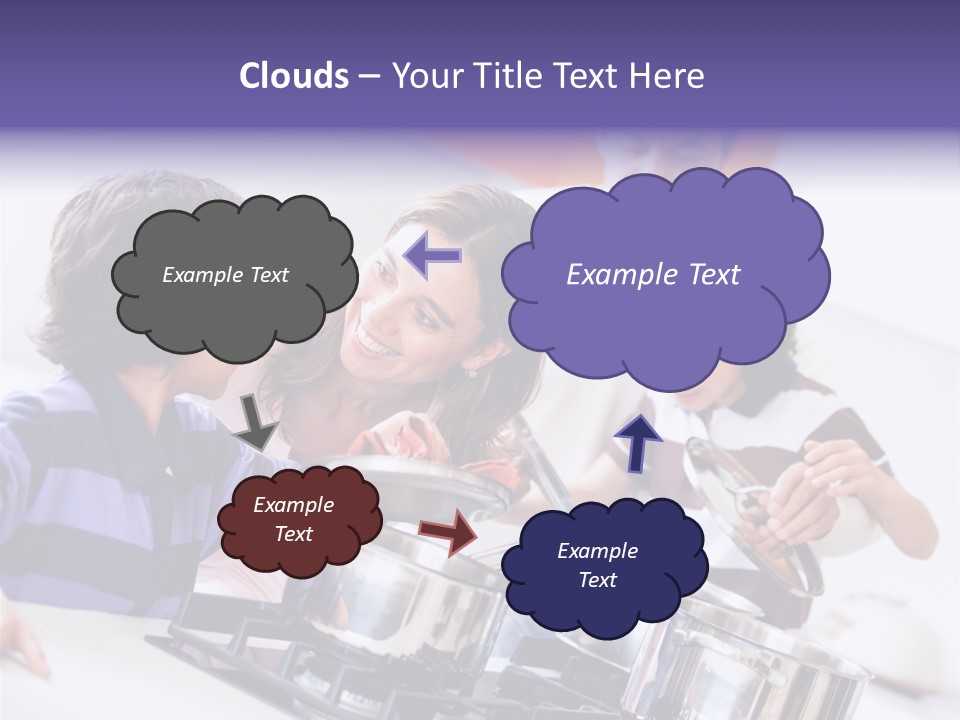 Joyful Lunch Mum PowerPoint Template