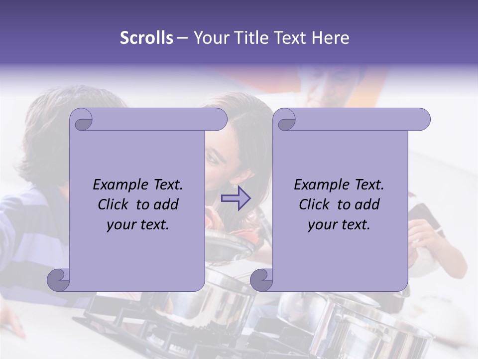 Joyful Lunch Mum PowerPoint Template