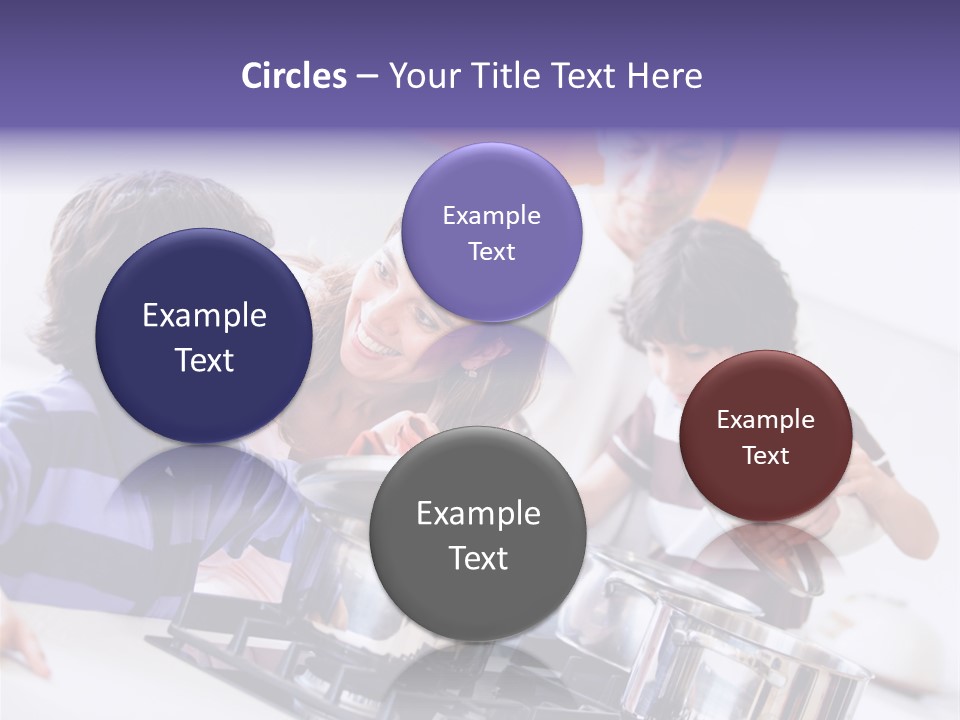 Joyful Lunch Mum PowerPoint Template