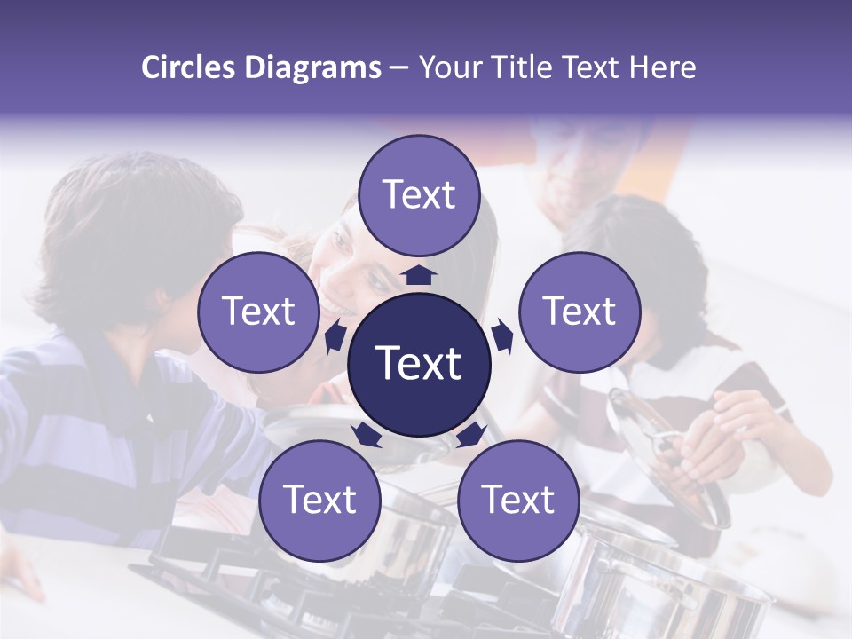 Joyful Lunch Mum PowerPoint Template