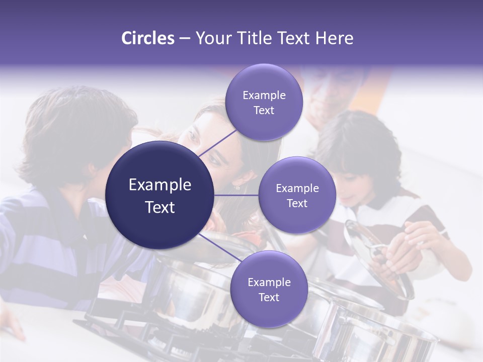 Joyful Lunch Mum PowerPoint Template