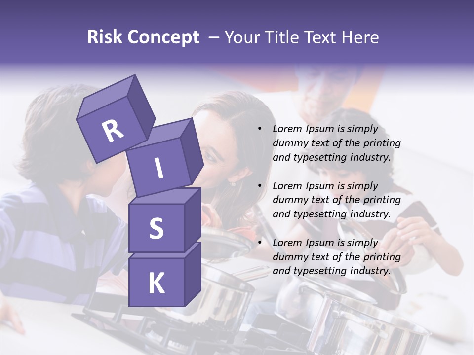 Joyful Lunch Mum PowerPoint Template