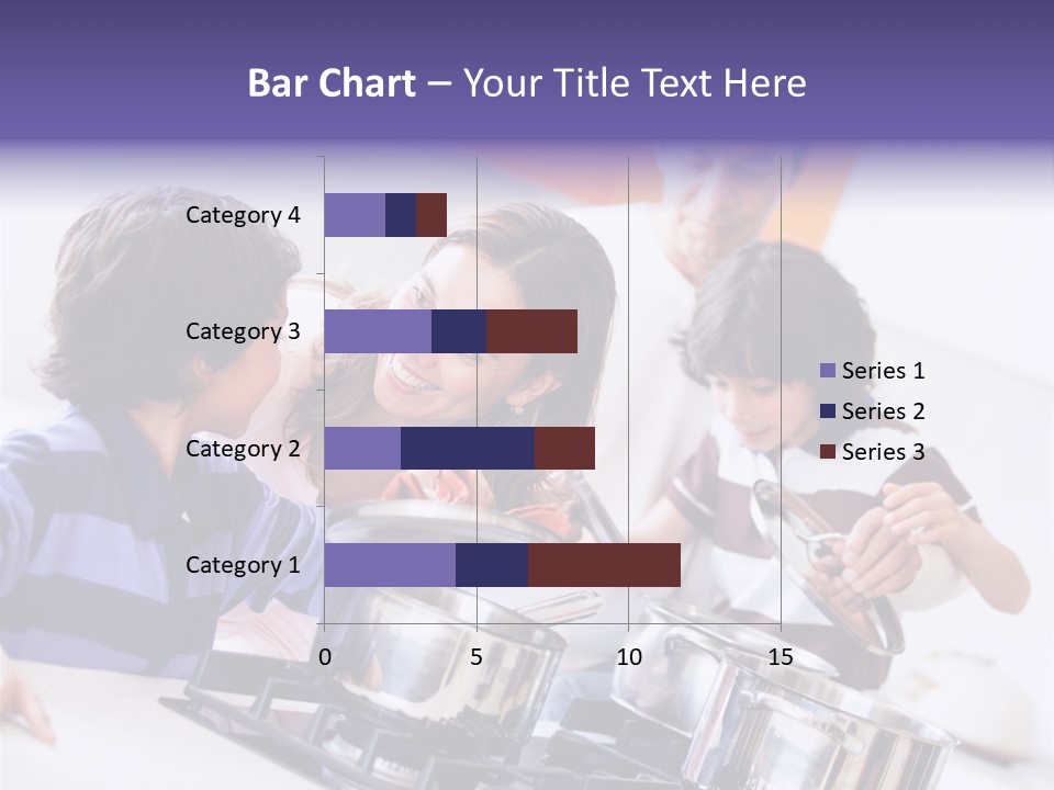 Joyful Lunch Mum PowerPoint Template