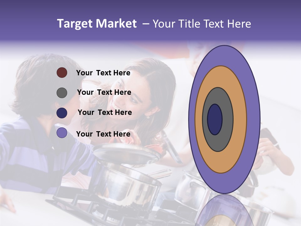 Joyful Lunch Mum PowerPoint Template