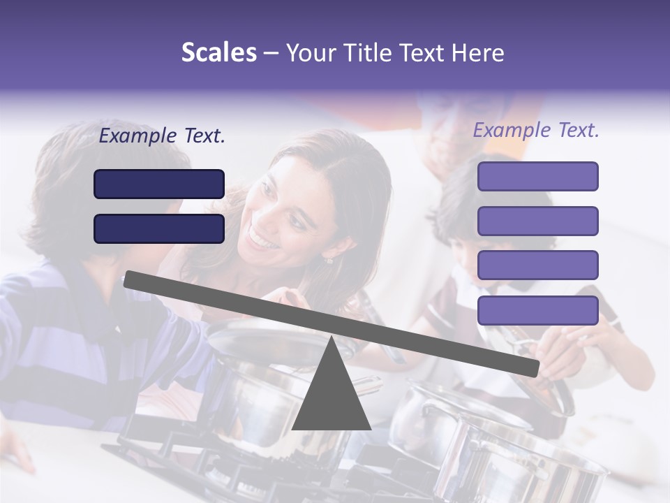 Joyful Lunch Mum PowerPoint Template