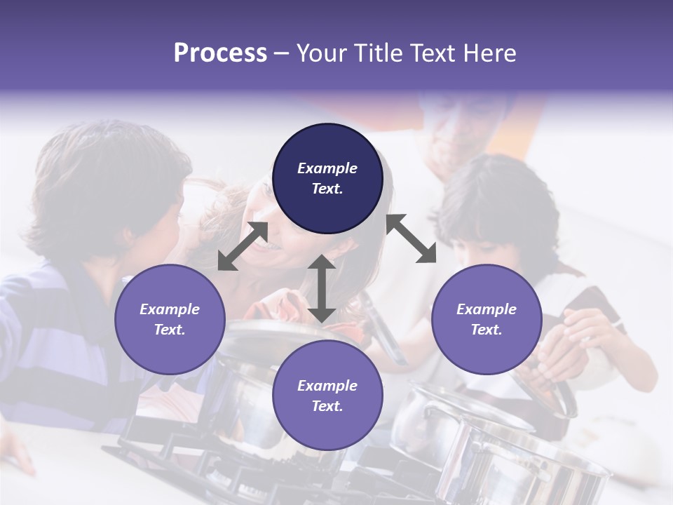 Joyful Lunch Mum PowerPoint Template