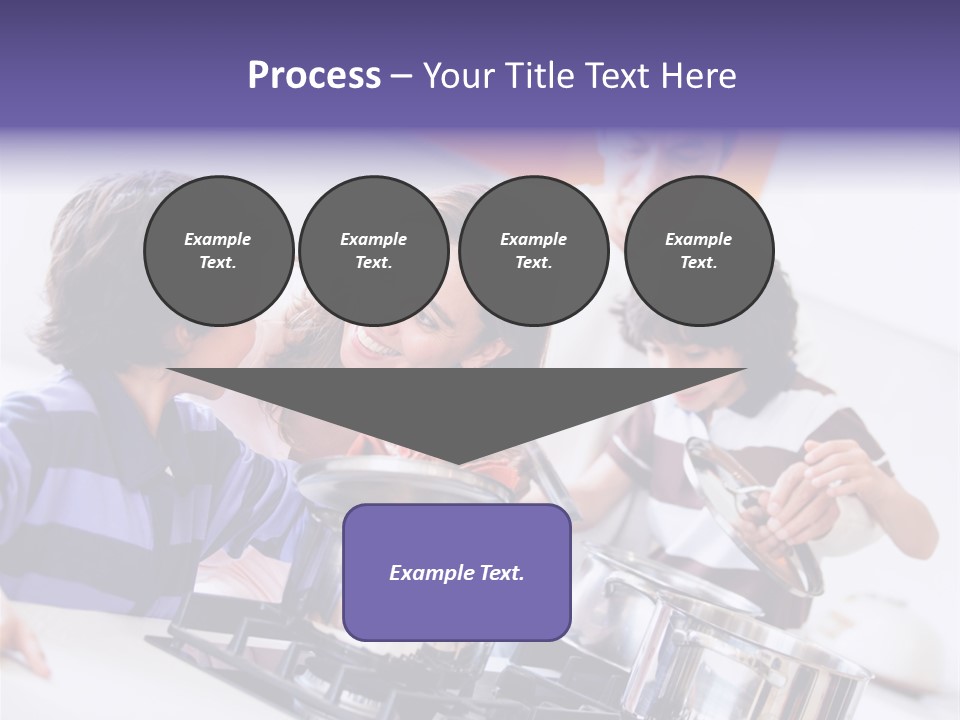 Joyful Lunch Mum PowerPoint Template