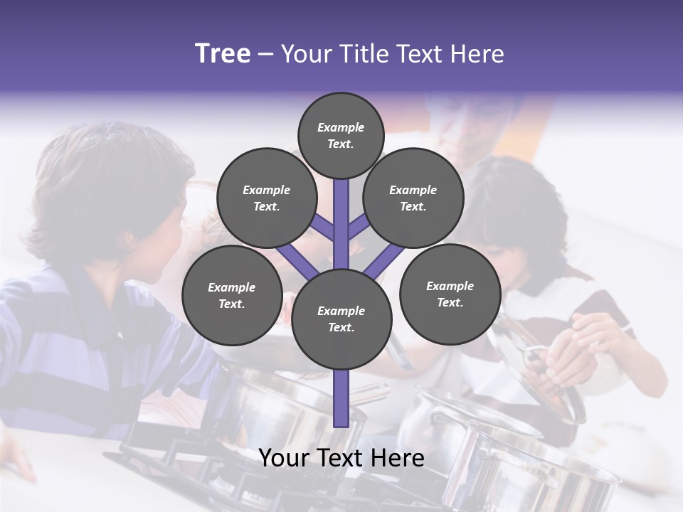 Joyful Lunch Mum PowerPoint Template