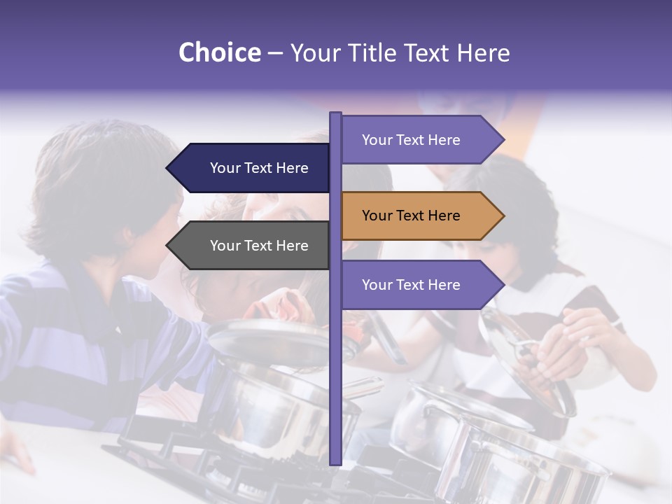 Joyful Lunch Mum PowerPoint Template