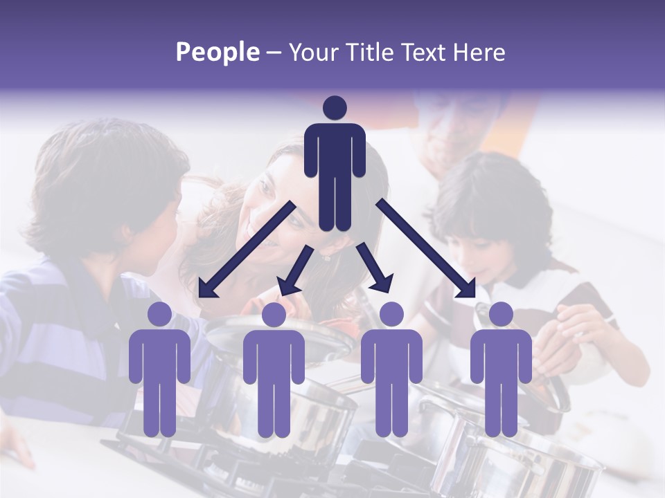 Joyful Lunch Mum PowerPoint Template