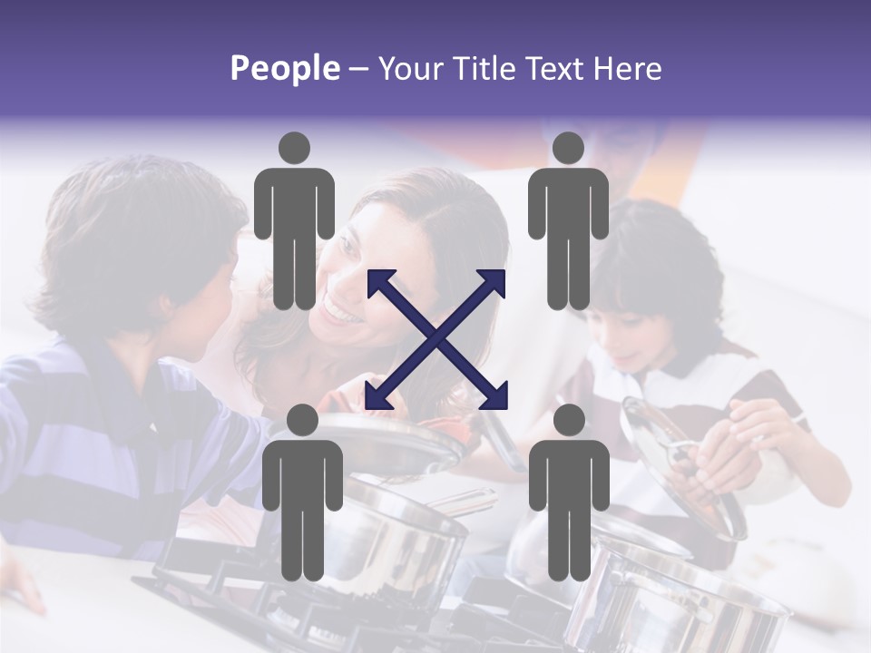 Joyful Lunch Mum PowerPoint Template