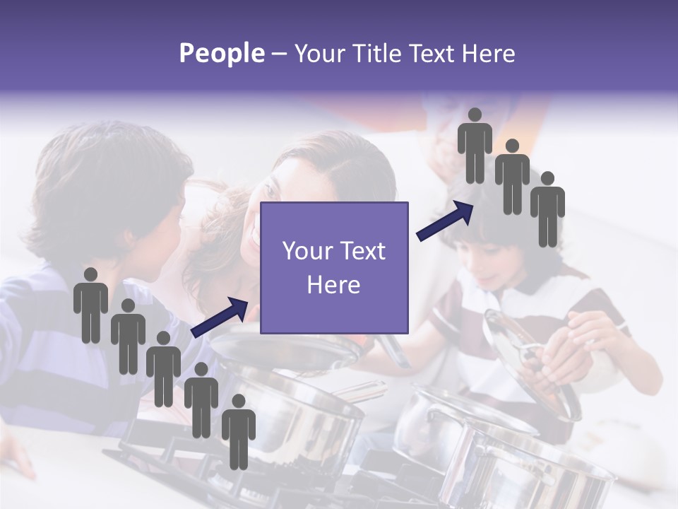 Joyful Lunch Mum PowerPoint Template