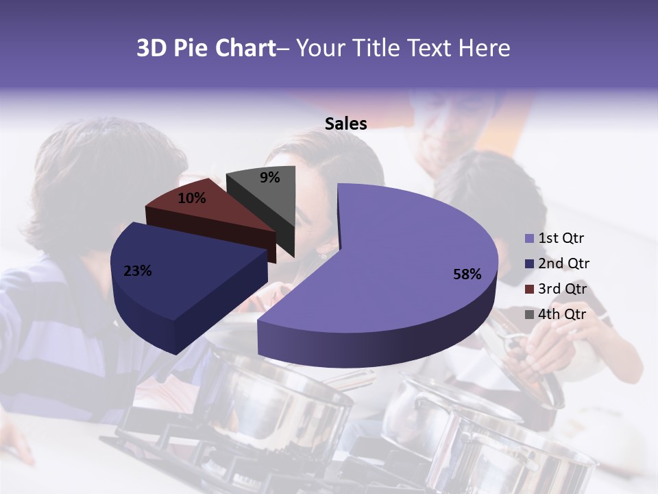 Joyful Lunch Mum PowerPoint Template