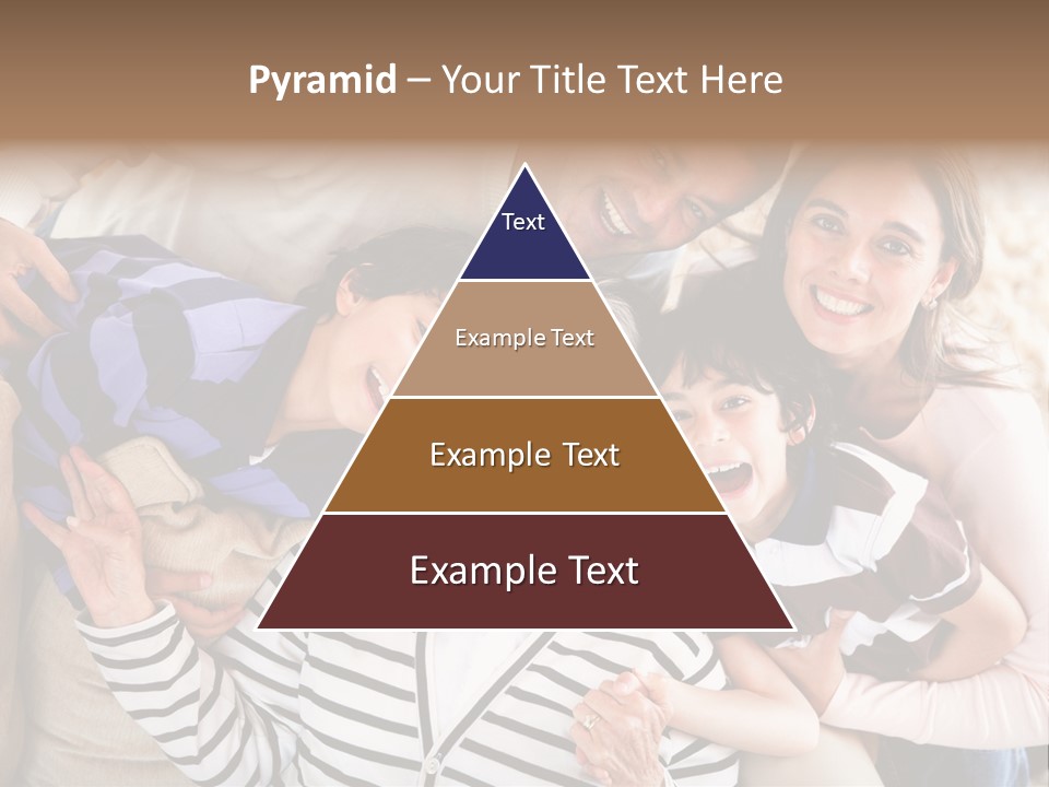 Team Senior Woman PowerPoint Template