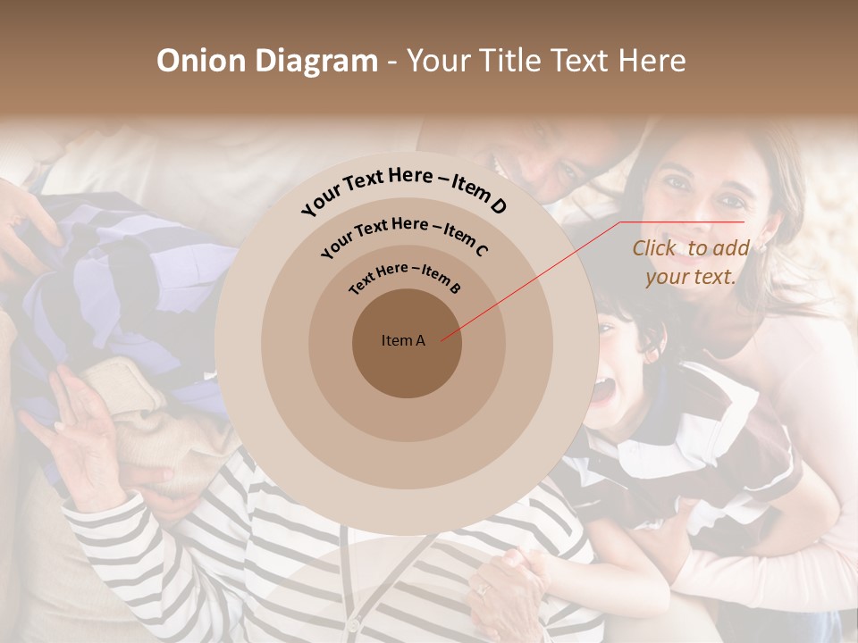 Team Senior Woman PowerPoint Template