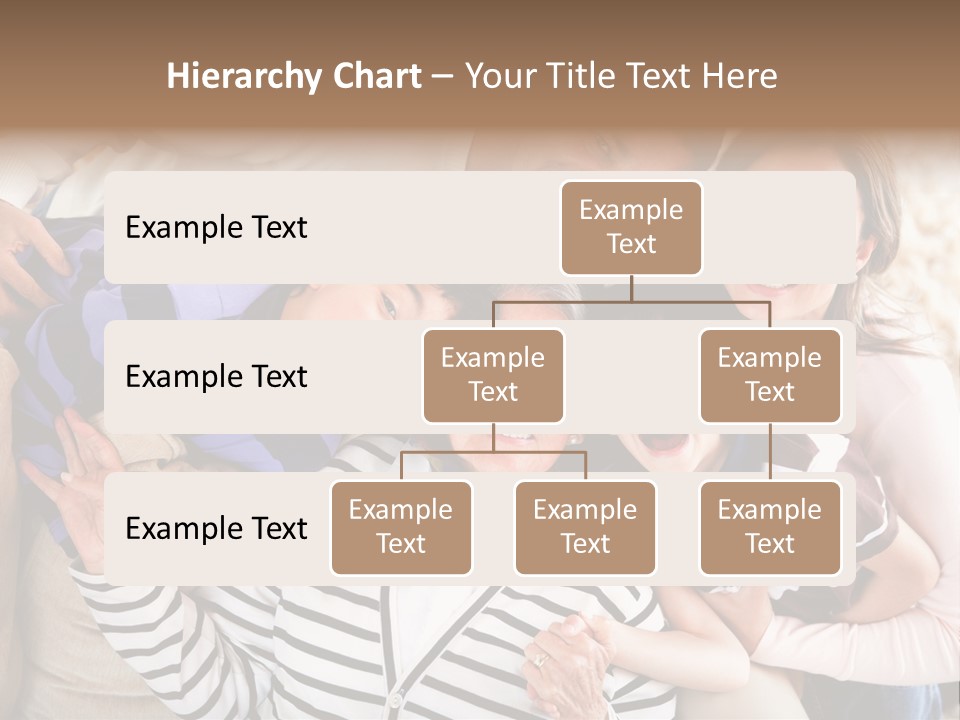 Team Senior Woman PowerPoint Template