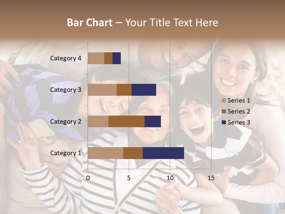 Team Senior Woman PowerPoint Template