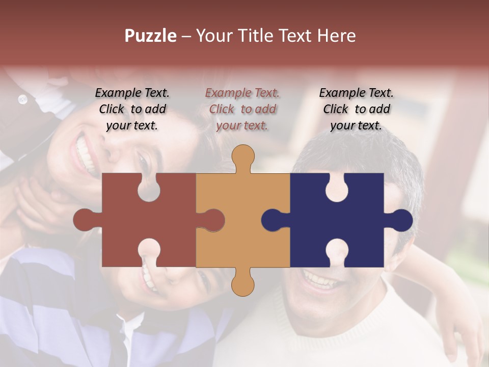 Latinamerican Cute Togetherness PowerPoint Template