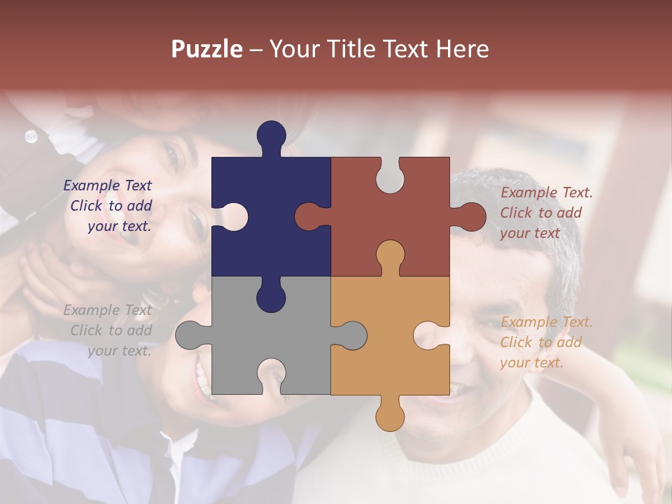 Latinamerican Cute Togetherness PowerPoint Template