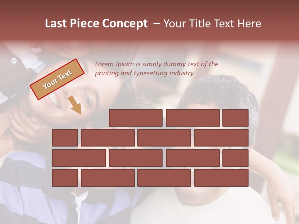 Latinamerican Cute Togetherness PowerPoint Template