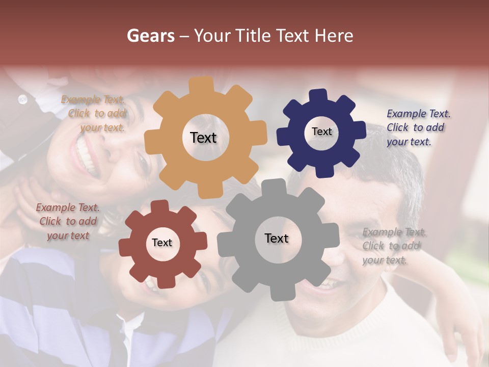 Latinamerican Cute Togetherness PowerPoint Template