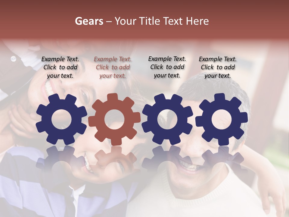 Latinamerican Cute Togetherness PowerPoint Template