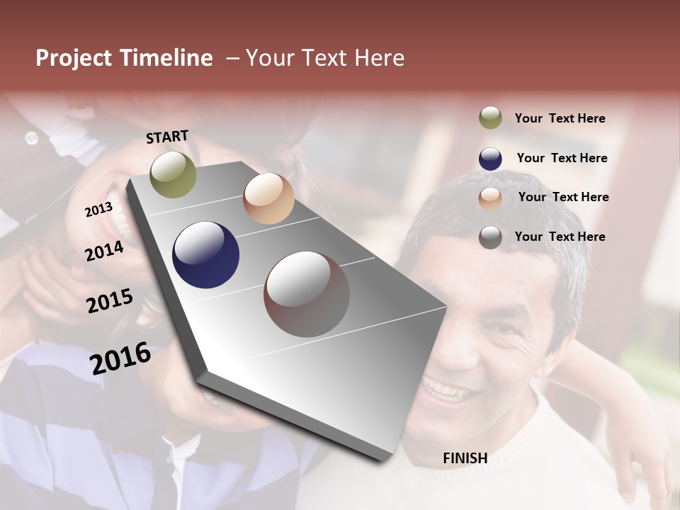 Latinamerican Cute Togetherness PowerPoint Template