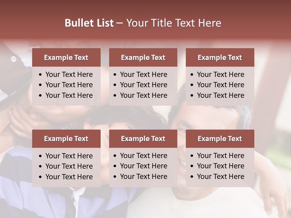 Latinamerican Cute Togetherness PowerPoint Template