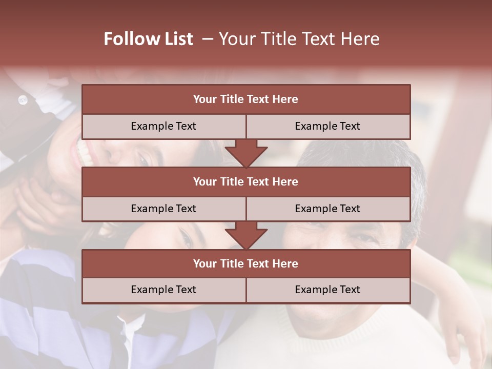 Latinamerican Cute Togetherness PowerPoint Template