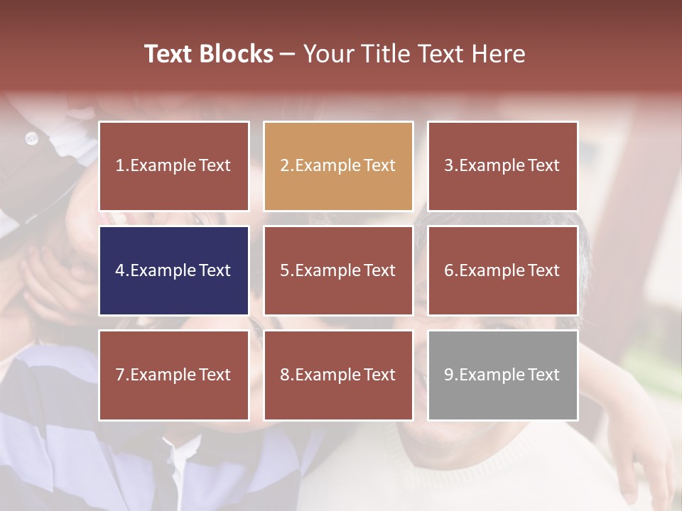 Latinamerican Cute Togetherness PowerPoint Template