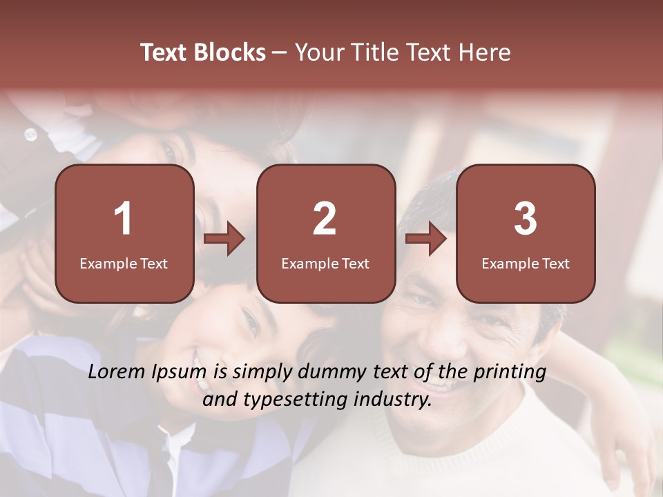 Latinamerican Cute Togetherness PowerPoint Template