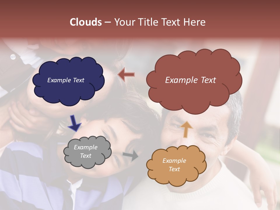 Latinamerican Cute Togetherness PowerPoint Template
