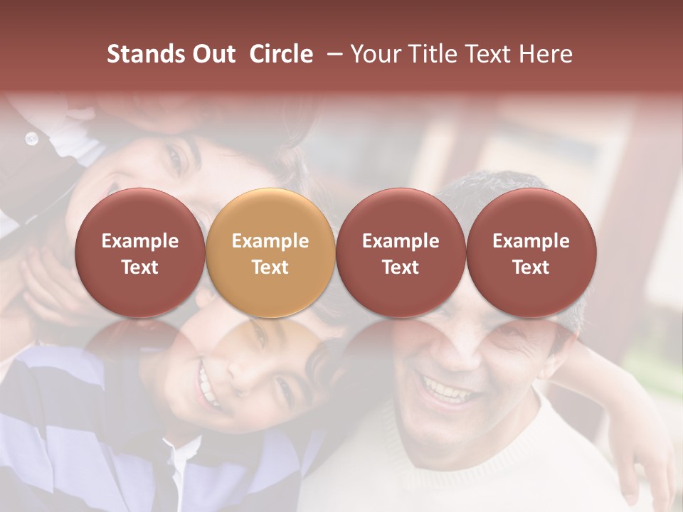 Latinamerican Cute Togetherness PowerPoint Template