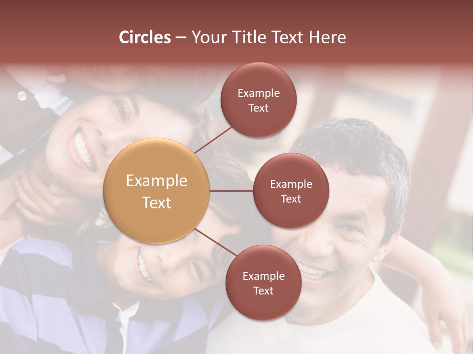 Latinamerican Cute Togetherness PowerPoint Template