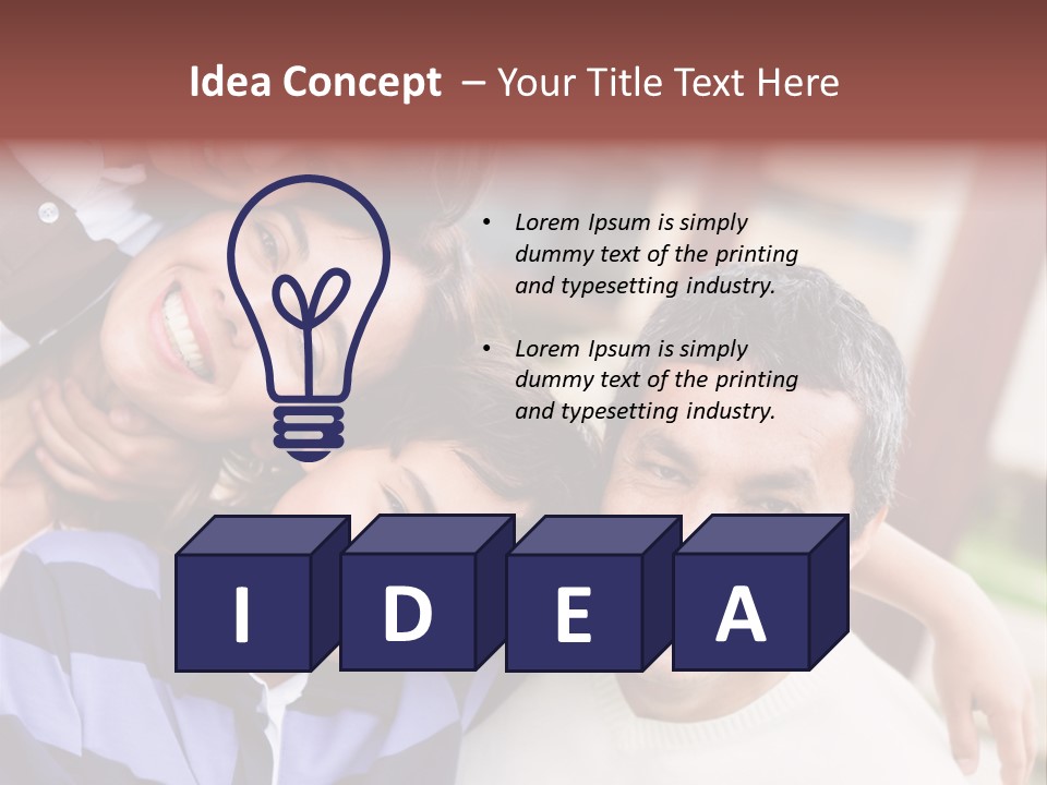 Latinamerican Cute Togetherness PowerPoint Template