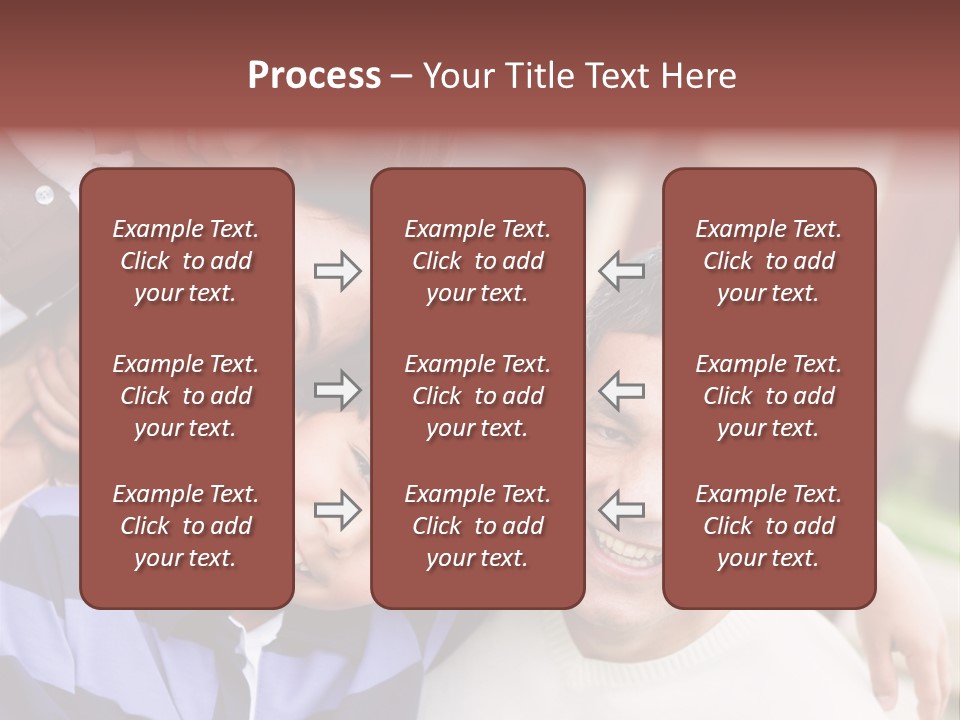 Latinamerican Cute Togetherness PowerPoint Template