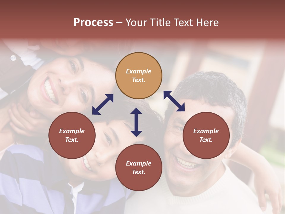 Latinamerican Cute Togetherness PowerPoint Template