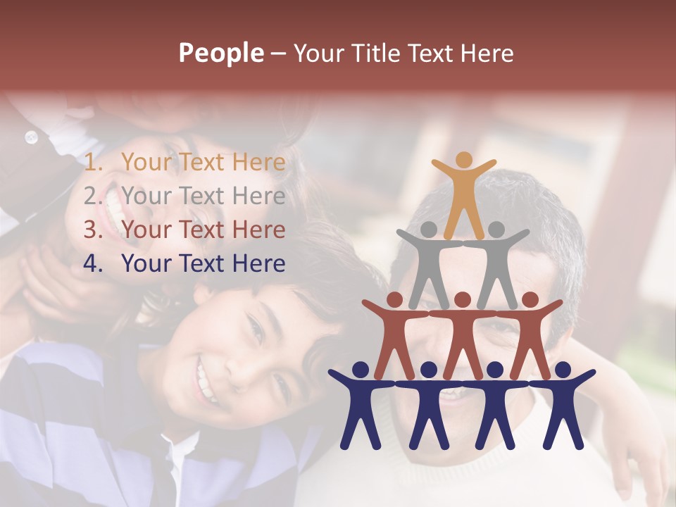 Latinamerican Cute Togetherness PowerPoint Template