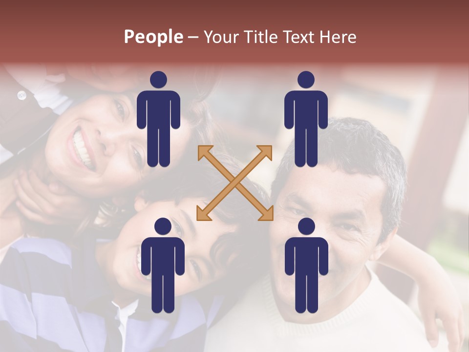 Latinamerican Cute Togetherness PowerPoint Template