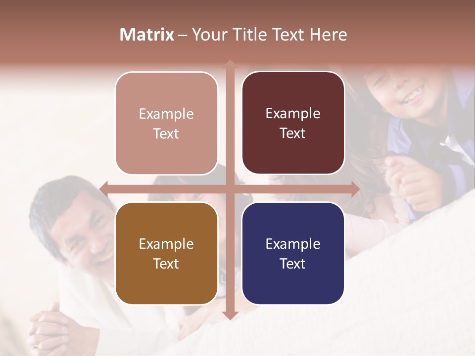 Adorable Mum Happy PowerPoint Template