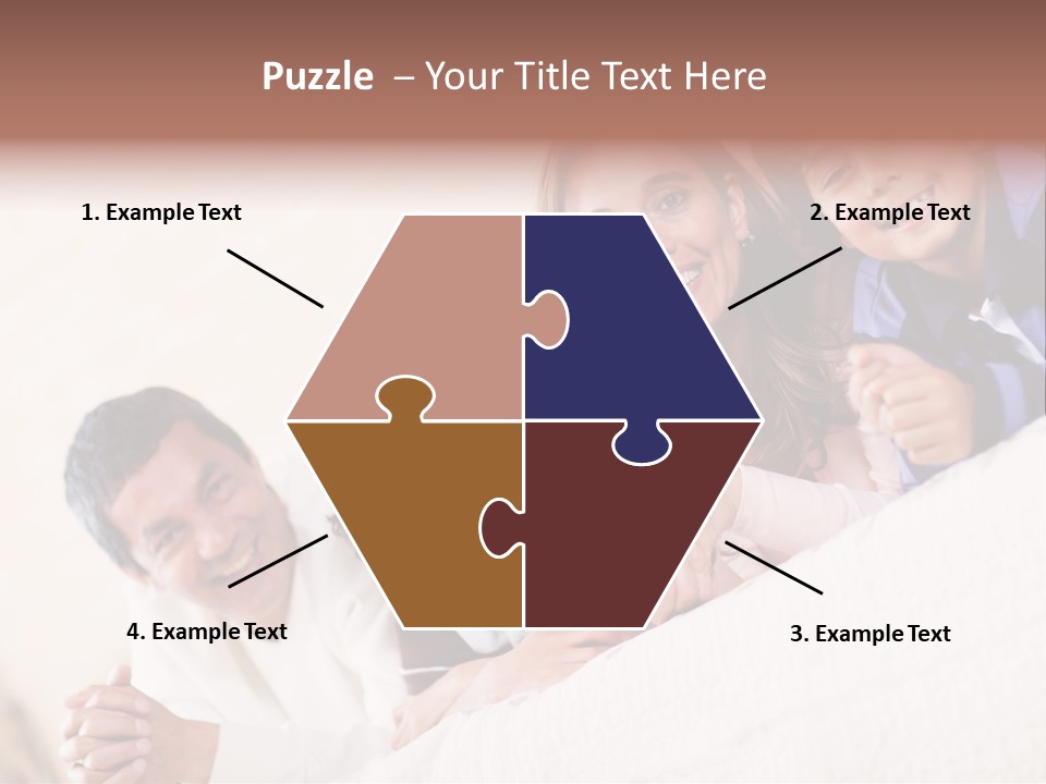 Adorable Mum Happy PowerPoint Template