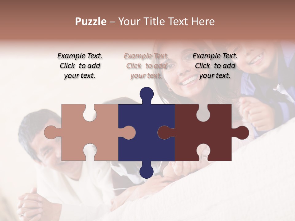 Adorable Mum Happy PowerPoint Template