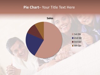 Adorable Mum Happy PowerPoint Template