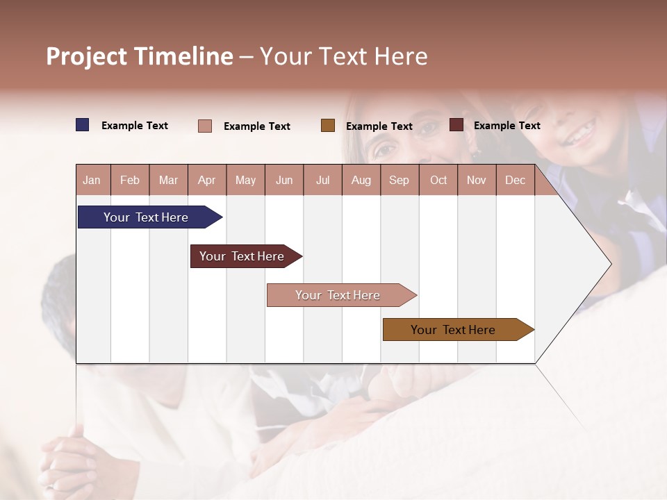 Adorable Mum Happy PowerPoint Template